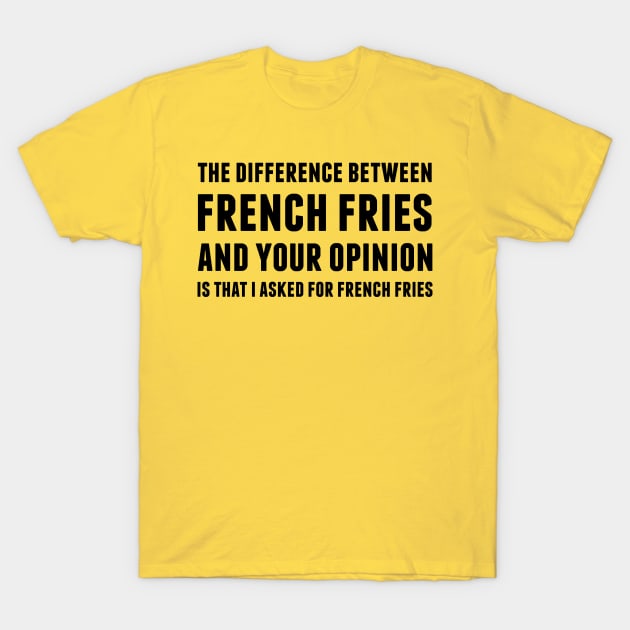 French Fries T-Shirt by alliejoy224